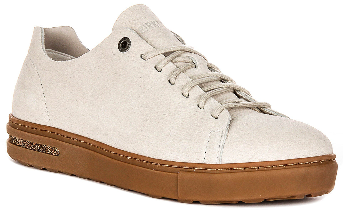 Sneaker basse Birkenstock Bend | Pelle scamosciata grigia da uomo e donna - Calzata regolare
