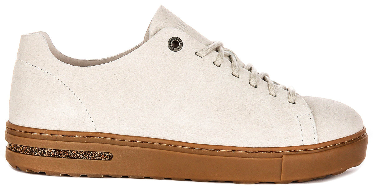 Sneaker basse Birkenstock Bend | Pelle scamosciata grigia da uomo e donna - Calzata regolare