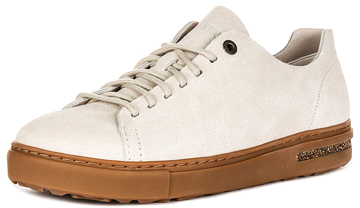Sneaker basse Birkenstock Bend | Pelle scamosciata grigia da uomo e donna - Calzata regolare
