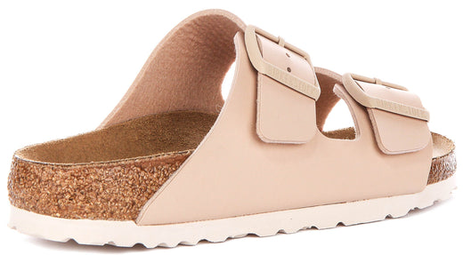 Sandali Birkenstock Arizona | Birko-Flor beige da donna - Calzata stretta