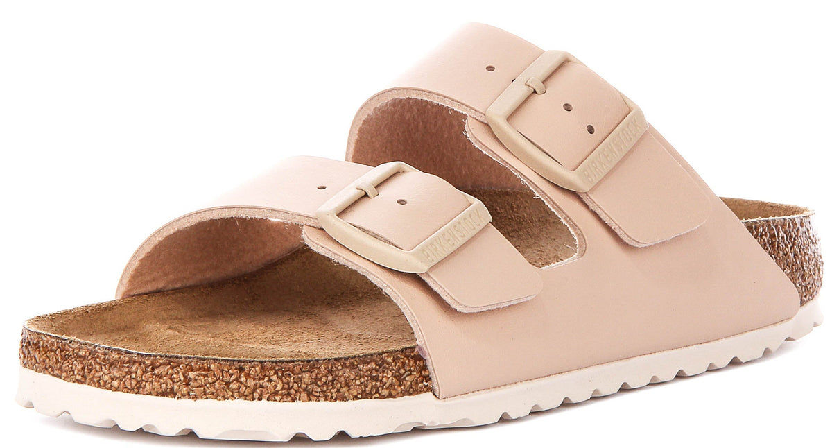 Sandali Birkenstock Arizona | Birko-Flor beige da donna - Calzata stretta
