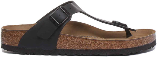 Birkenstock Gizeh sandalen | zwart Birko-Flor voor dames