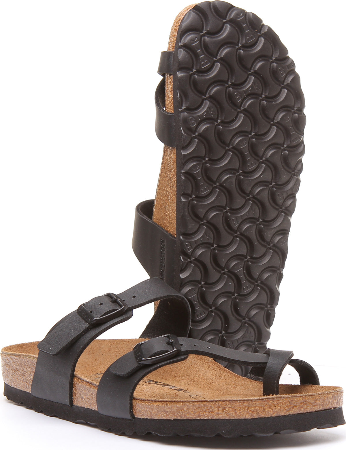 Sandali Birkenstock Mayari | pelle nabuk nera da donna