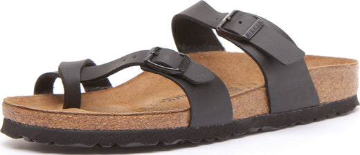 Sandali Birkenstock Mayari | pelle nabuk nera da donna