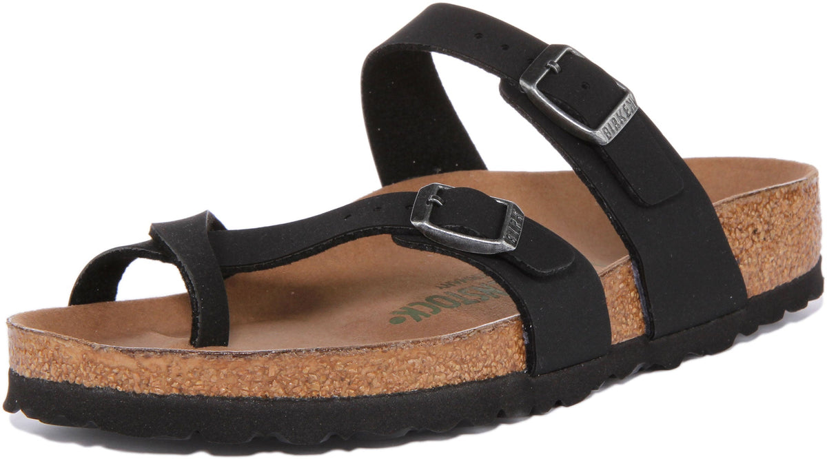 Sandali Birkenstock Mayari | Birko-Flor nero per donna