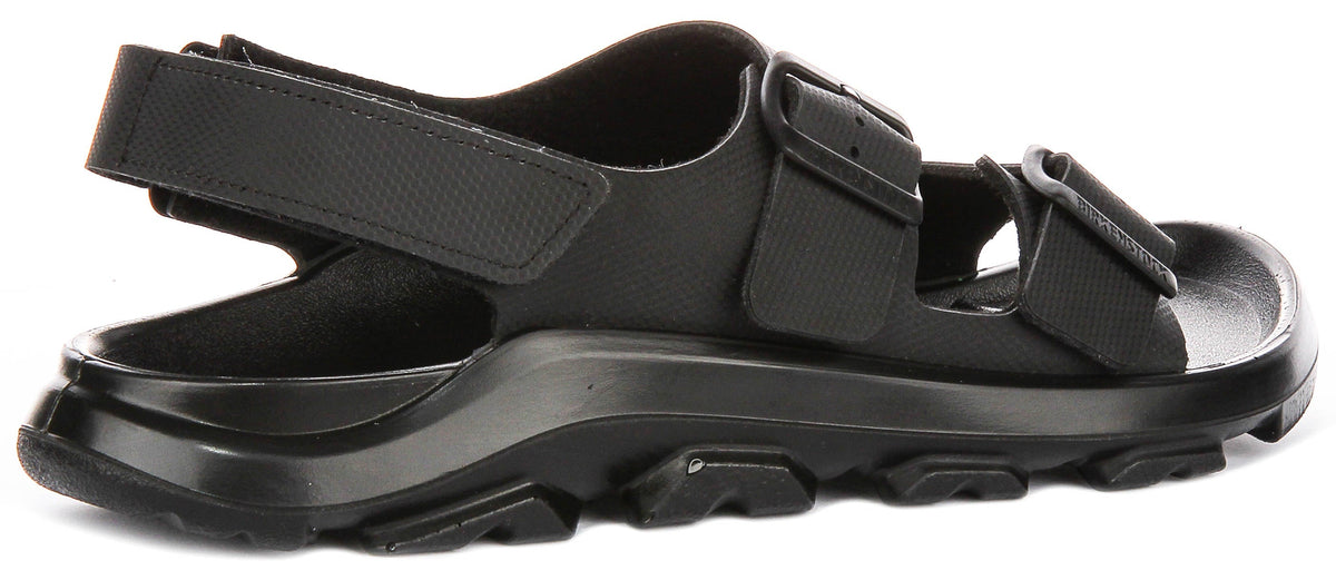Birkenstock Mogami Terra-sneakers | Zwart echt leer voor heren - Normale pasvorm