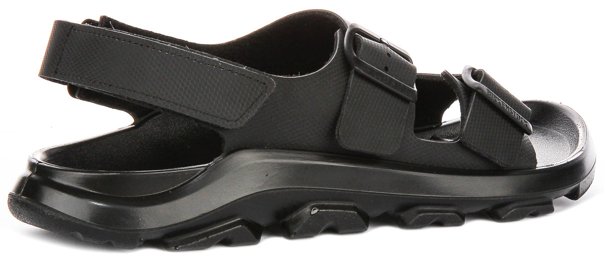 Scarpe da trekking Birkenstock Mogami Terra | pelle nera autentica da uomo - calzata regolare