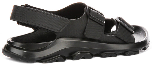 Birkenstock Mogami Terra Trainers | Black genuine leather for Men - Regular Fit