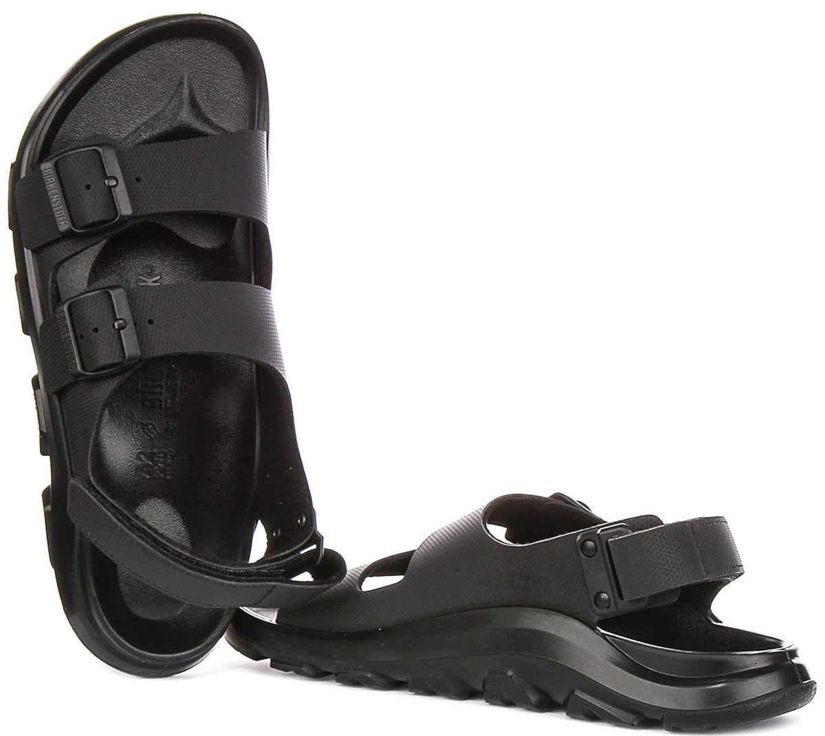 Scarpe da trekking Birkenstock Mogami Terra | pelle nera autentica da uomo - calzata regolare