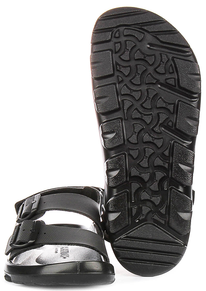 Scarpe da trekking Birkenstock Mogami Terra | pelle nera autentica da uomo - calzata regolare