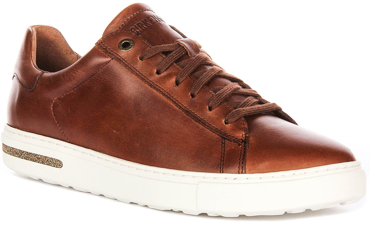 Birkenstock Bend Low-sneakers | cognackleurig echt leer voor heren en dames