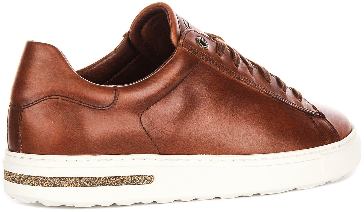 Birkenstock Bend Low-sneakers | cognackleurig echt leer voor heren en dames