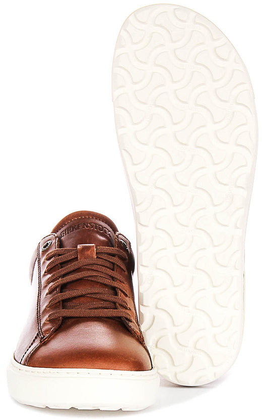 Zapatillas Birkenstock Bend Low | Piel auténtica color coñac para hombres y mujeres