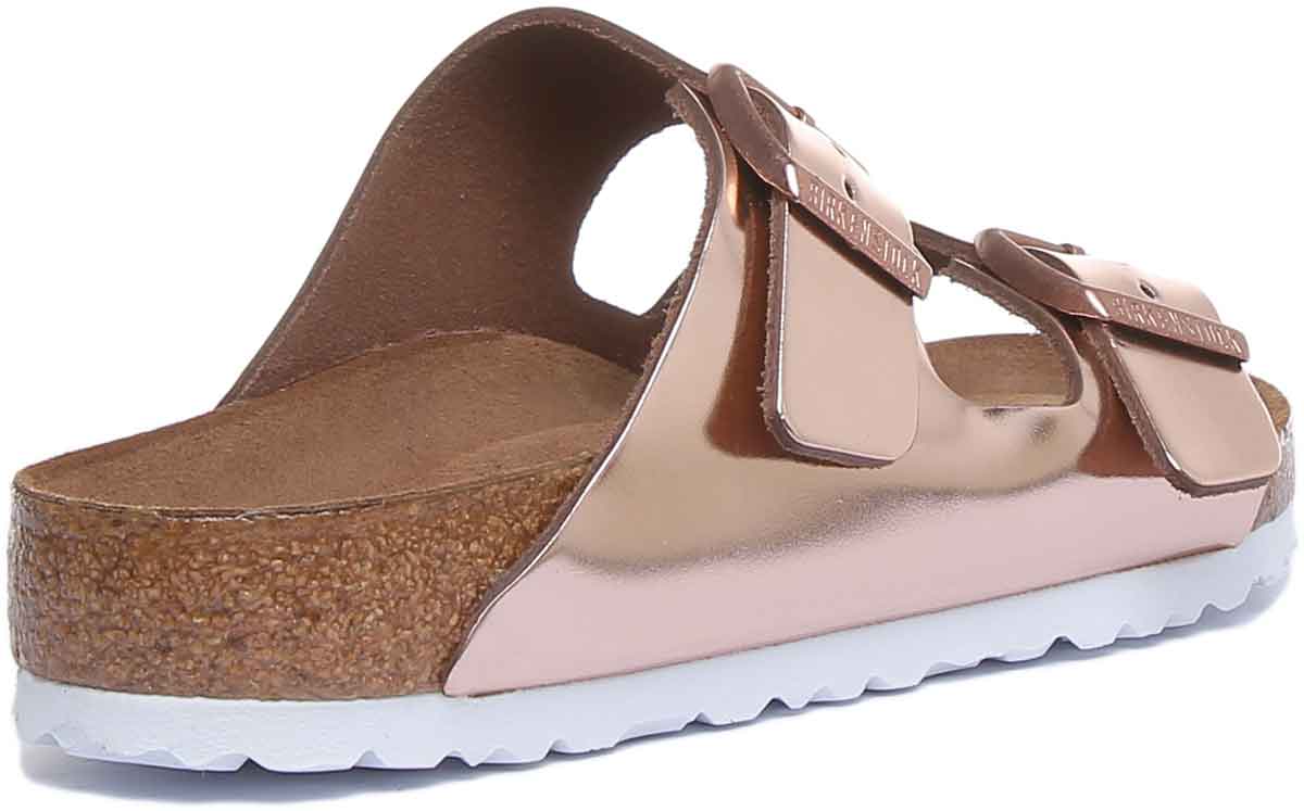Birkenstock Arizona-sandalen | Koperkleurig Birko-Flor - zacht voetbed voor dames