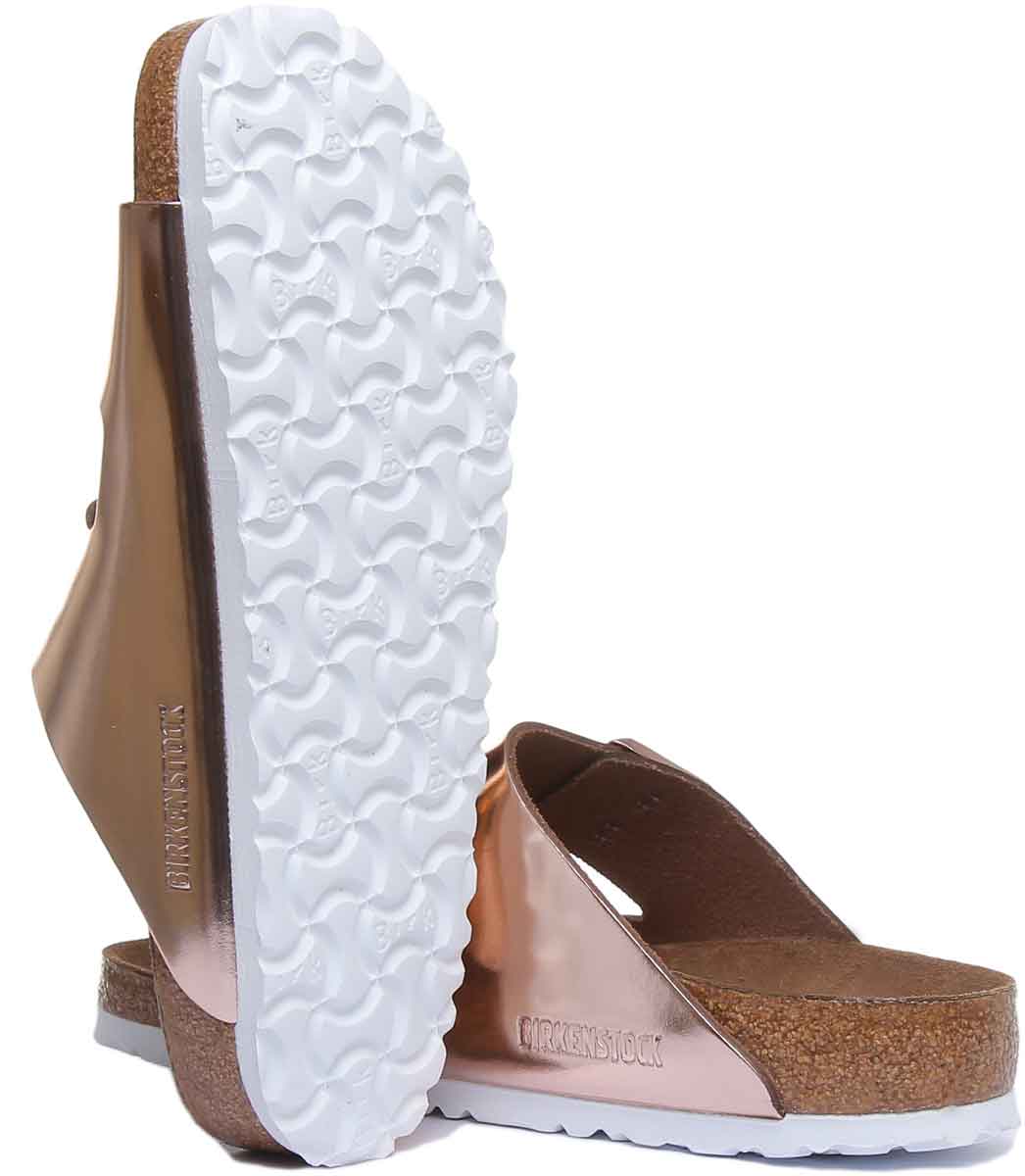 Birkenstock Arizona-sandalen | Koperkleurig Birko-Flor - zacht voetbed voor dames