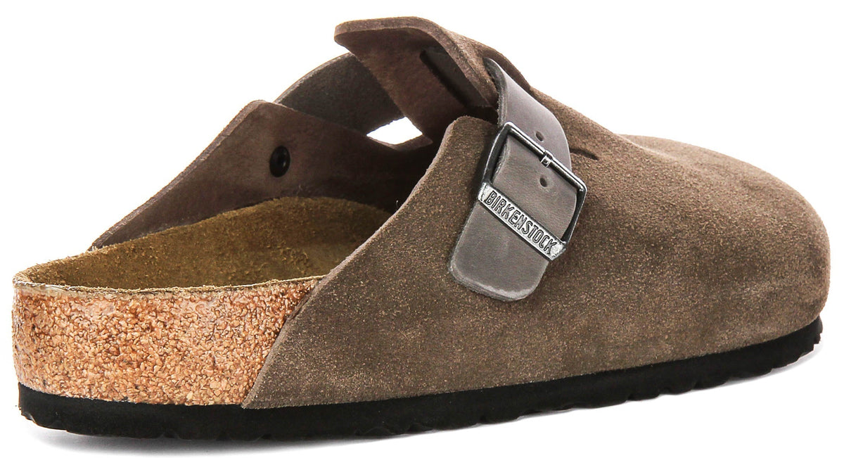 Zoccoli Birkenstock Boston | Birko-Flor marrone da uomo e donna