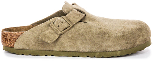 Zoccoli Birkenstock Boston | Birko-Flor cachi da uomo e donna