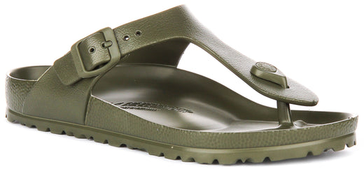 Birkenstock Gizeh-sandalen | Kaki EVA voor dames en heren - Normale pasvorm