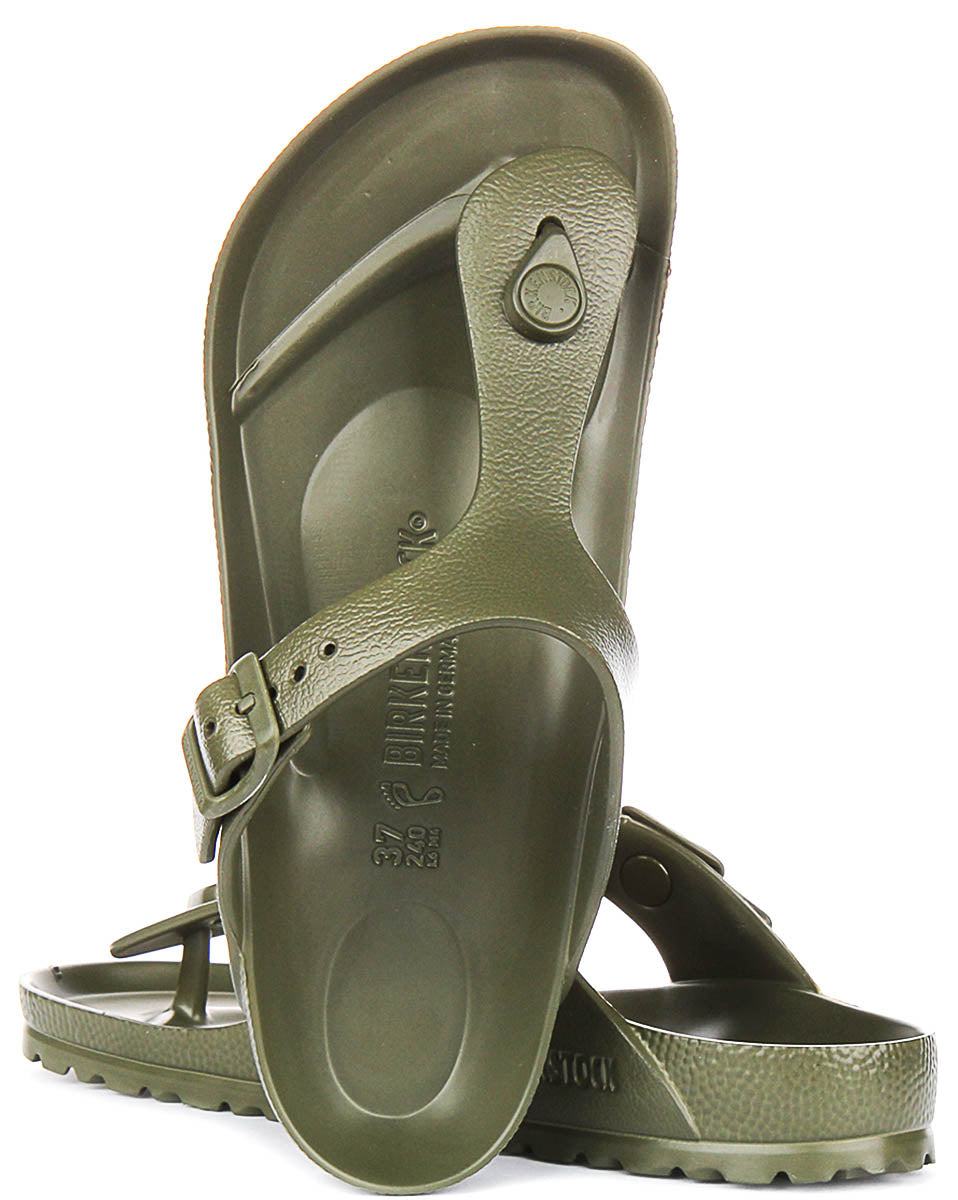 Birkenstock Gizeh-sandalen | Kaki EVA voor dames en heren - Normale pasvorm