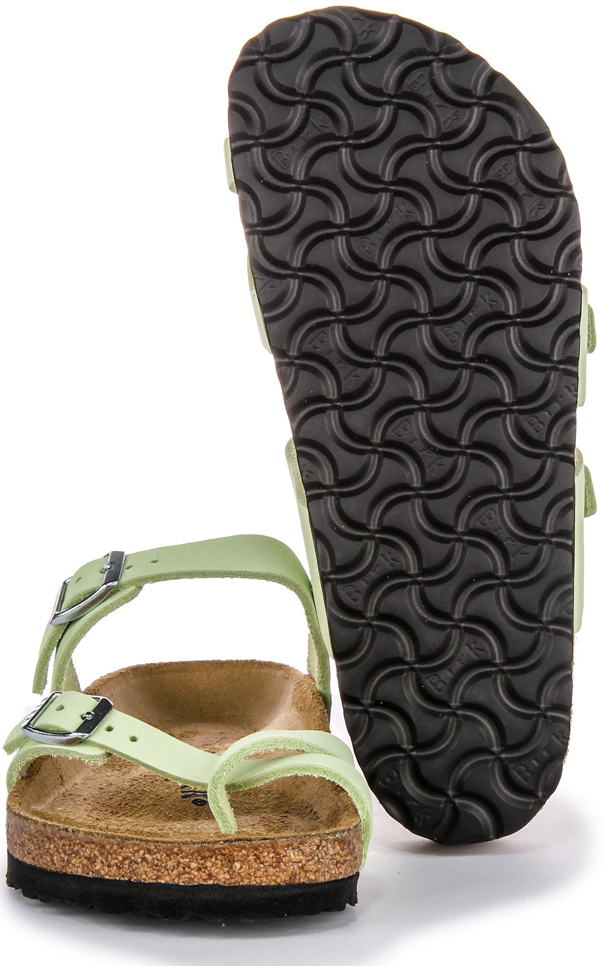 Birkenstock Mayari Sandals | Pelle nabuk color lime da donna