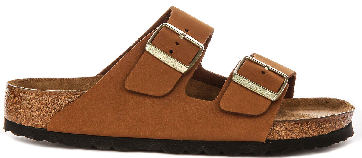 Sandalias Birkenstock Arizona | Birko-Flor visón para mujer - Ajuste normal