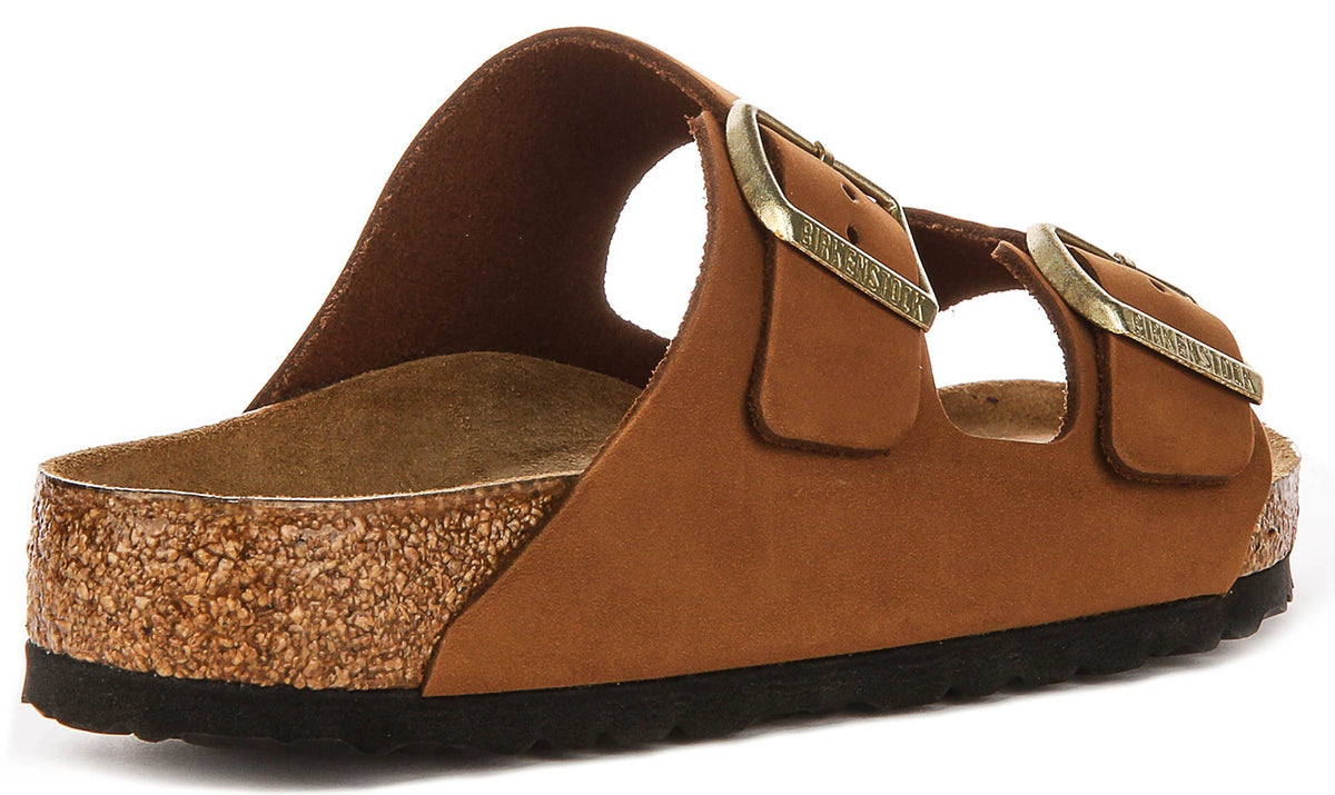 Sandalias Birkenstock Arizona | Birko-Flor visón para mujer - Ajuste normal