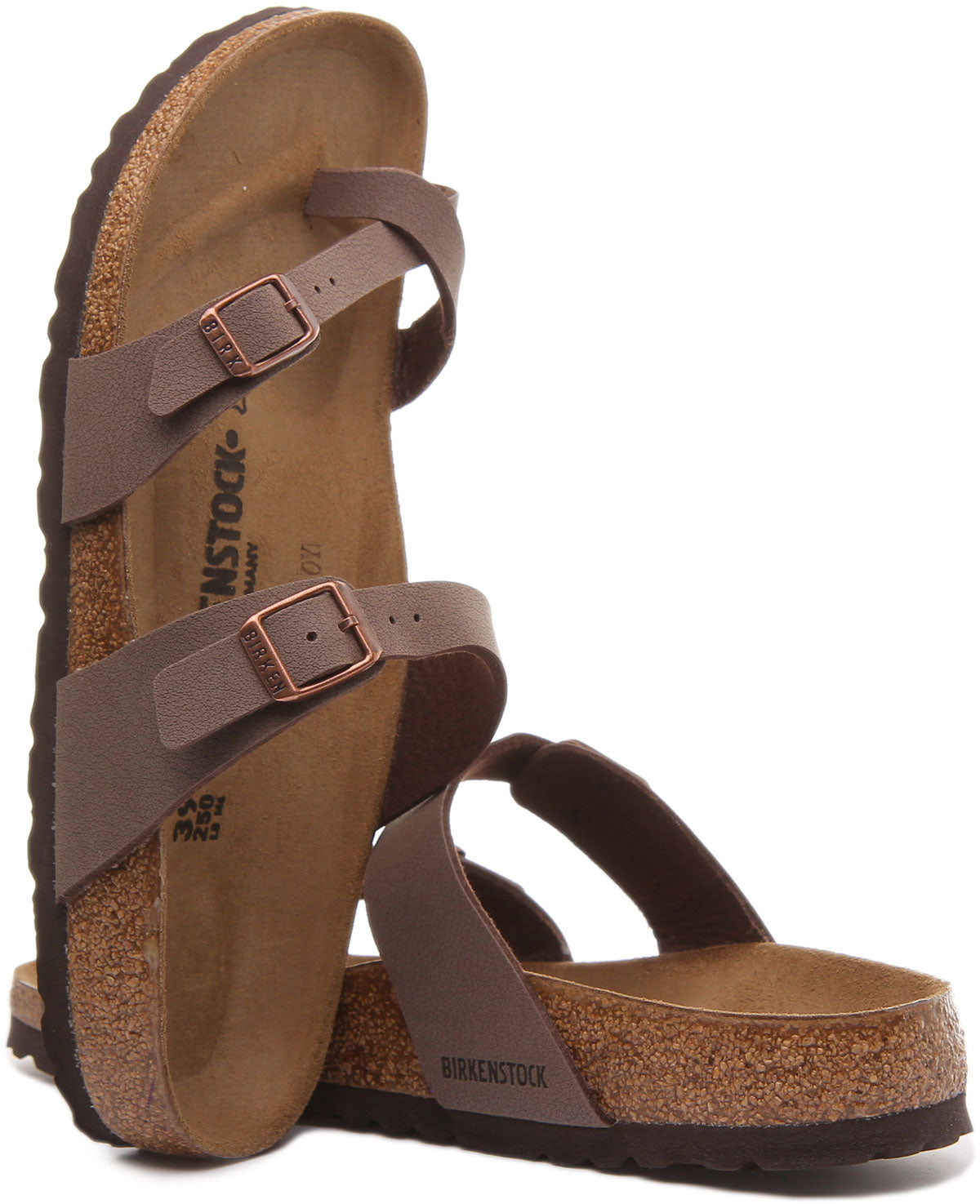 Sandali Birkenstock Mayari | Birko-Flor color moka da donna