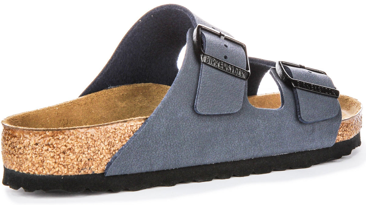 Birkenstock Arizona Sandals | Birko-Flor blu navy da bambino - vestibilità regolare