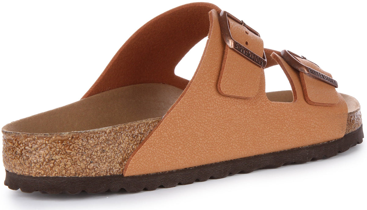 Sandales Birkenstock Arizona | Birko-Flor pêche - véganes pour hommes et femmes