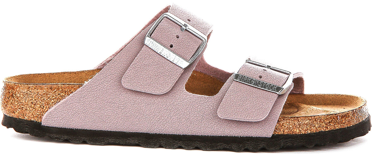 Sandales Birkenstock Arizona | Birko-Flor violet pour enfants - Coupe étroite