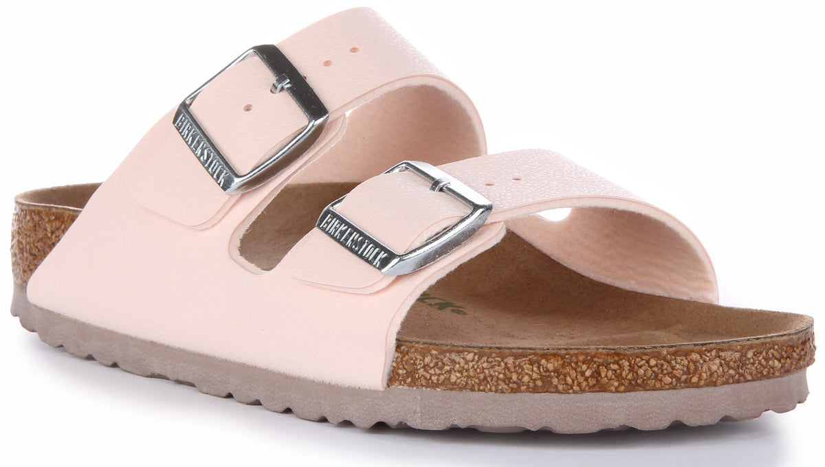 Birkenstock Arizona-sandalen | roze Birkibuc - veganistisch voor dames