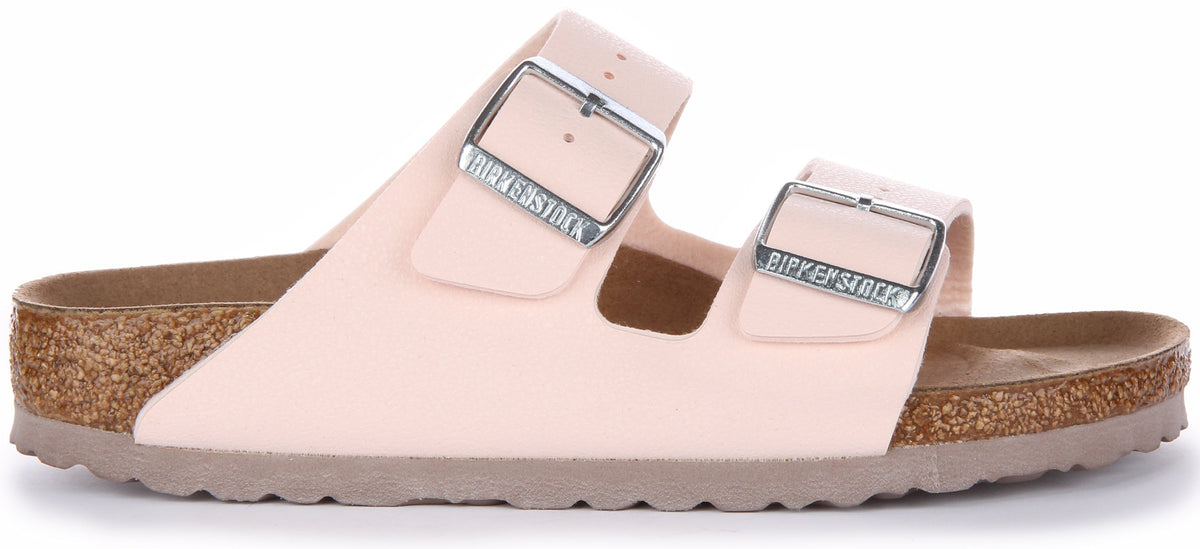 Sandali Birkenstock Arizona | Birkibuc rosa - Adatto ai vegani per donna
