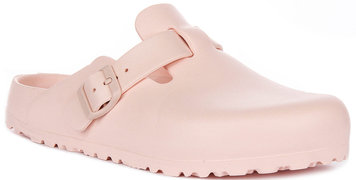 Sabots Birkenstock Boston | EVA rose pour homme et femme - coupe étroite