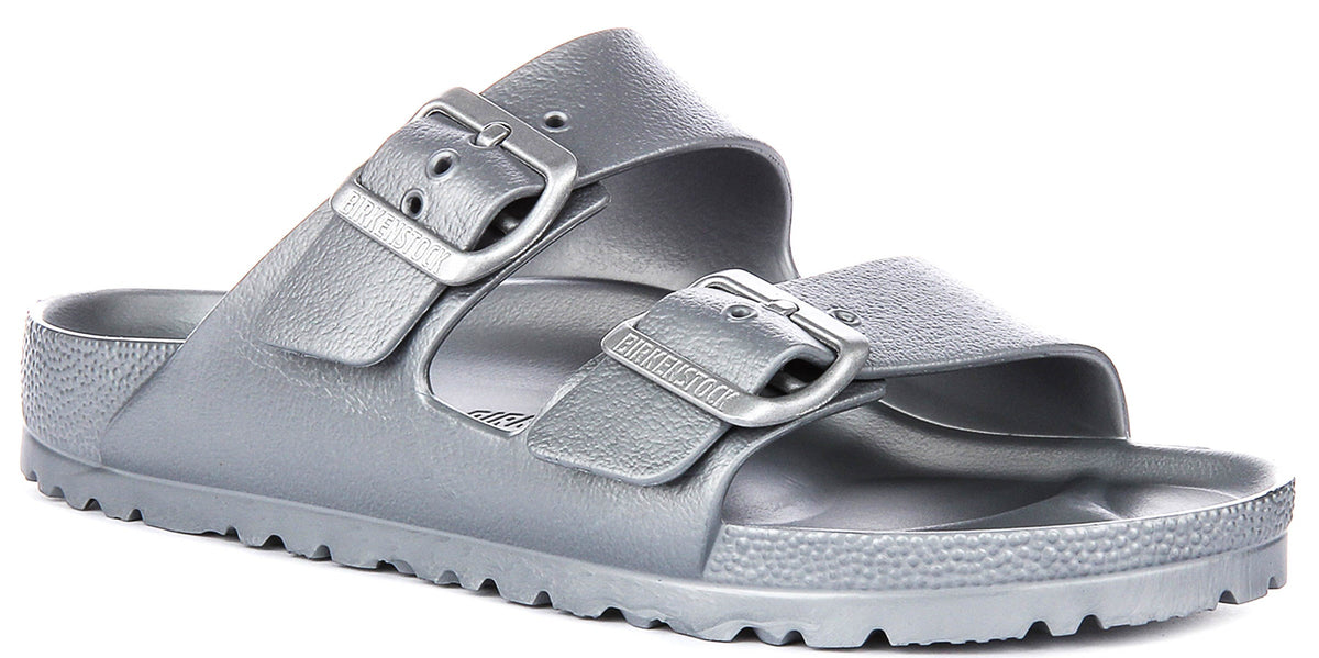 Sandali Birkenstock Arizona | EVA argentata da uomo e donna - calzata stretta
