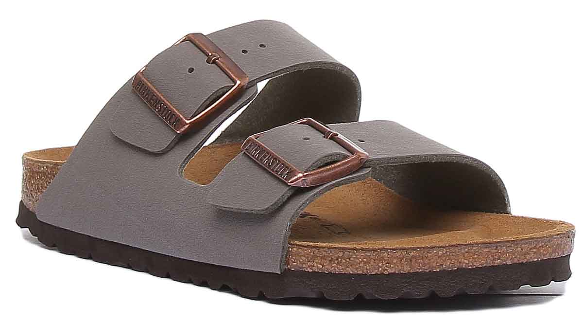 Sandales Birkenstock Arizona | Birko-Flor pierre pour femmes