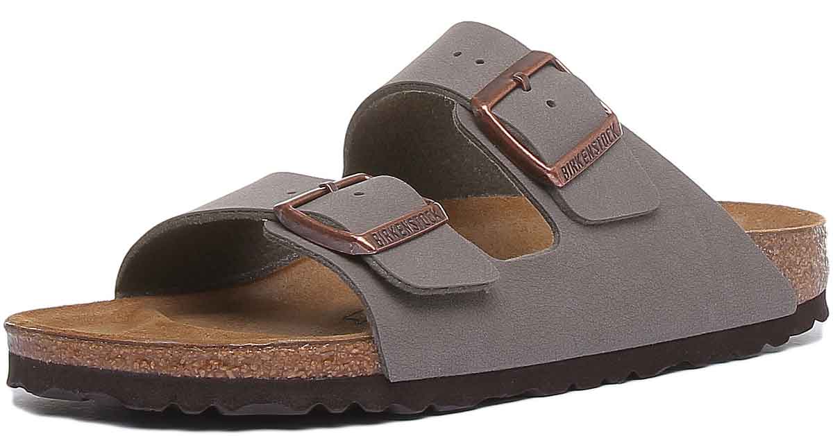 Sandales Birkenstock Arizona | Birko-Flor pierre pour femmes