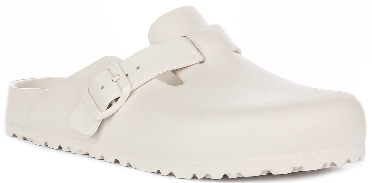 Zoccoli Birkenstock Boston | EVA color pietra per uomo e donna - calzata stretta