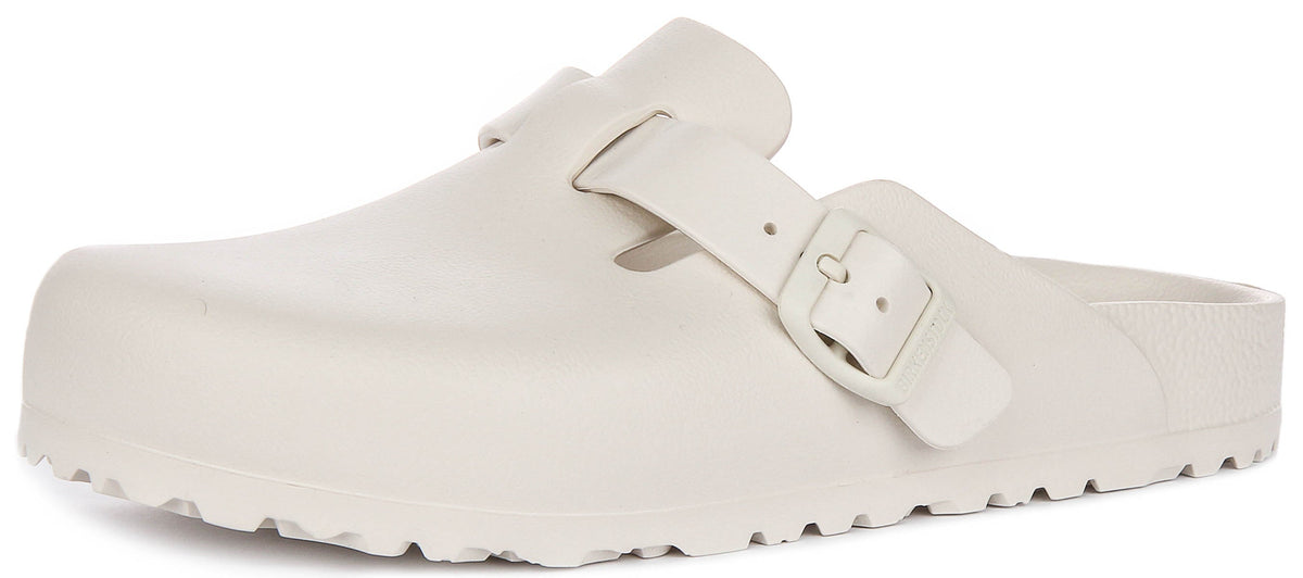 Zoccoli Birkenstock Boston | EVA color pietra per uomo e donna - calzata stretta