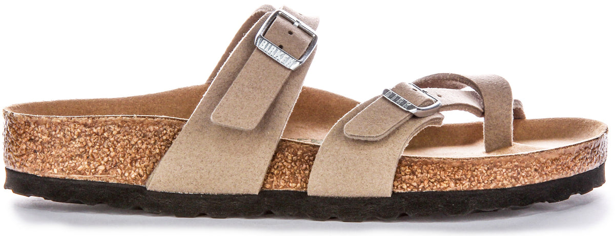 Birkenstock Mayari Sandals | Birko-Flor color tortora - adatto ai vegani da uomo e donna