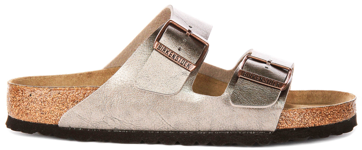 Sandali Birkenstock Arizona | Birko-Flor color talpa per donna - calzata regolare
