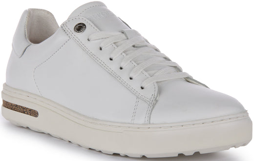 Zapatillas Birkenstock Bend Low | Material de empeine característico de Birkenstock blanco para hombres y mujeres - Ajuste regular