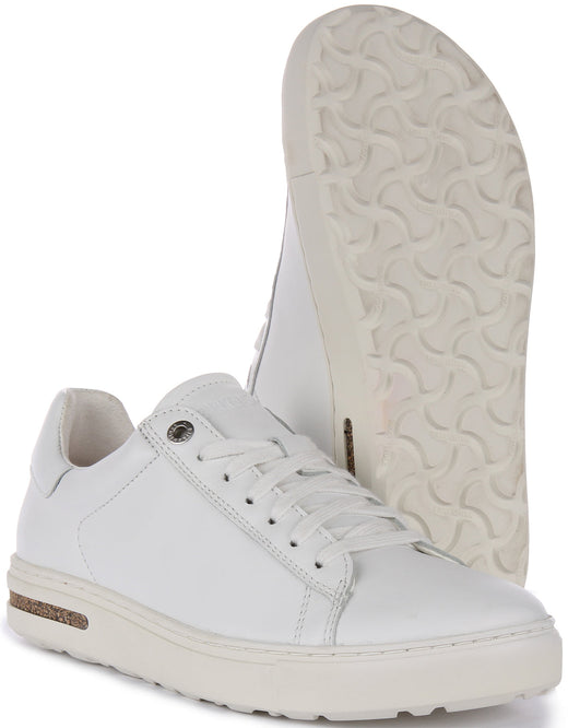 Zapatillas Birkenstock Bend Low | Material de empeine característico de Birkenstock blanco para hombres y mujeres - Ajuste regular