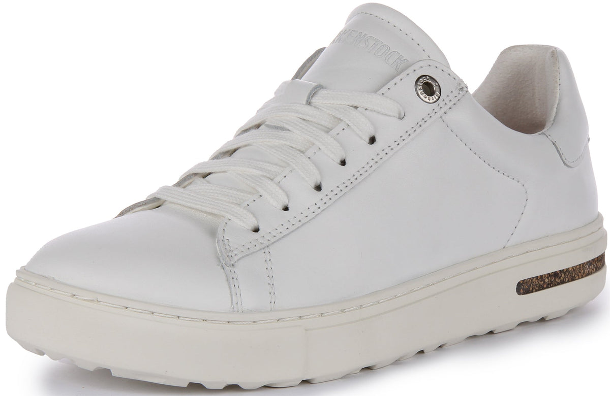 Zapatillas Birkenstock Bend Low | Material de empeine característico de Birkenstock blanco para hombres y mujeres - Ajuste regular