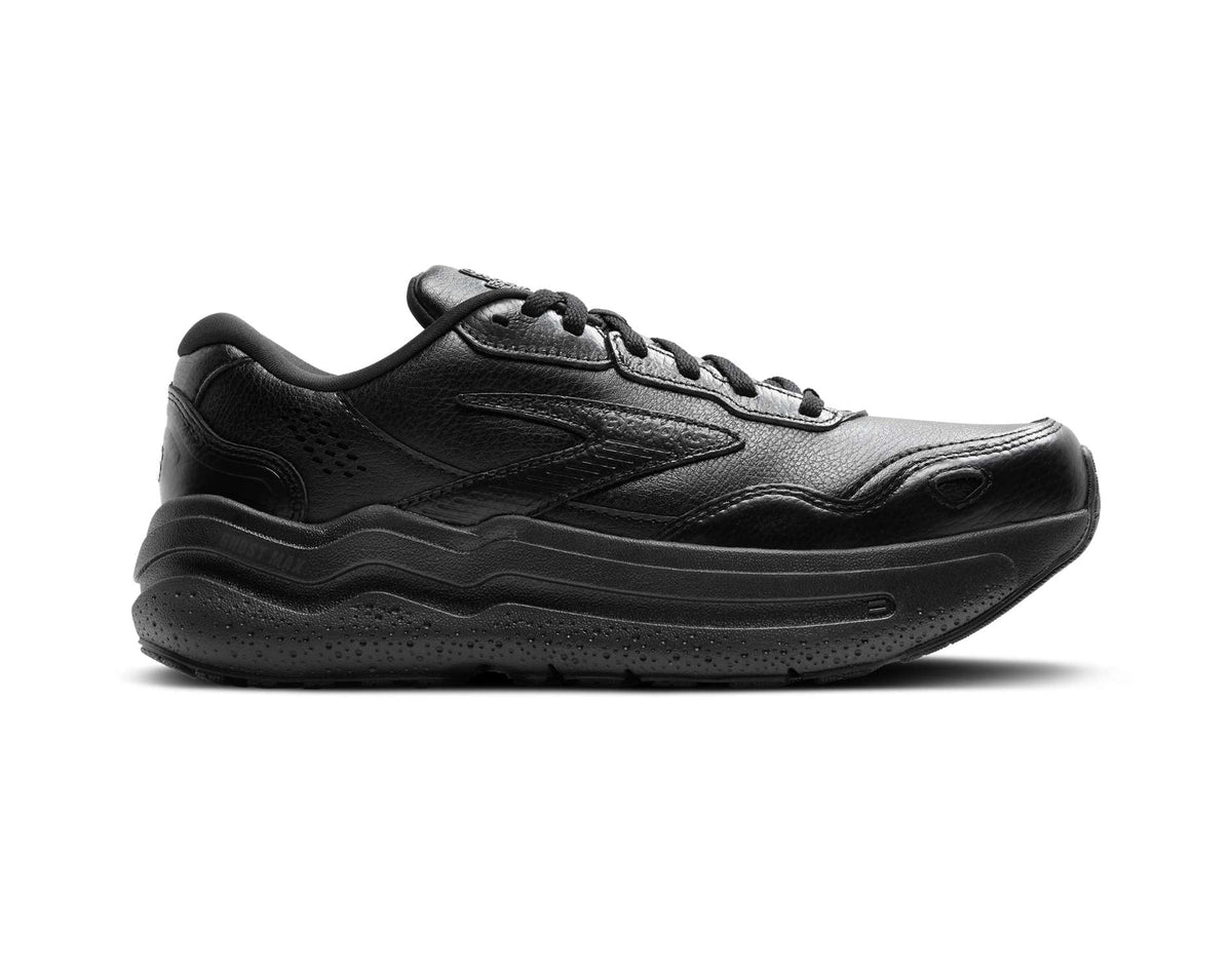 Brooks Ghost Max 2 leren hardloopschoenen voor heren, breed