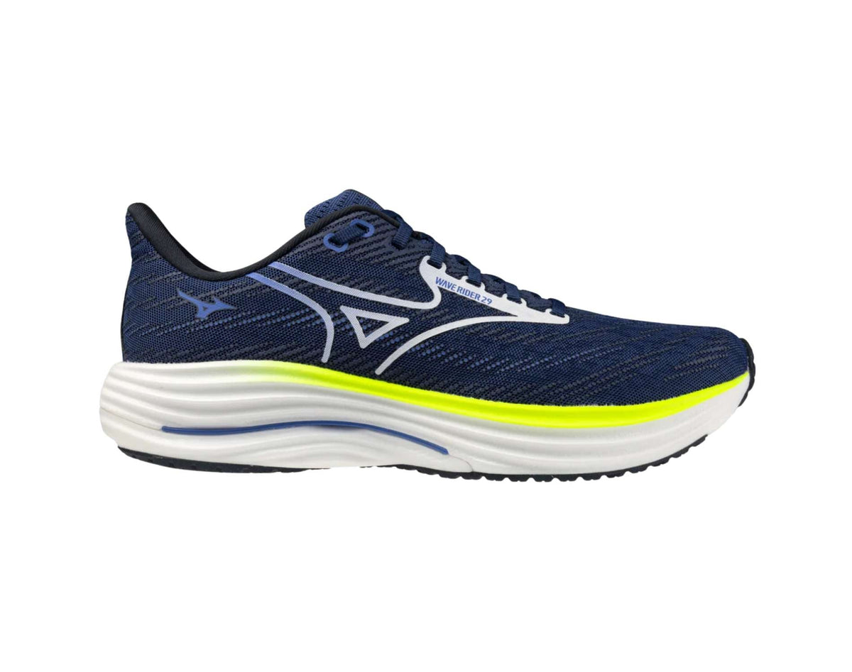 Mizuno Wave Rider 29 brede hardloopschoenen voor heren