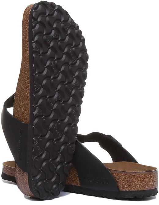 Birkenstock Gizeh sandalen | zwart Birko-Flor voor dames