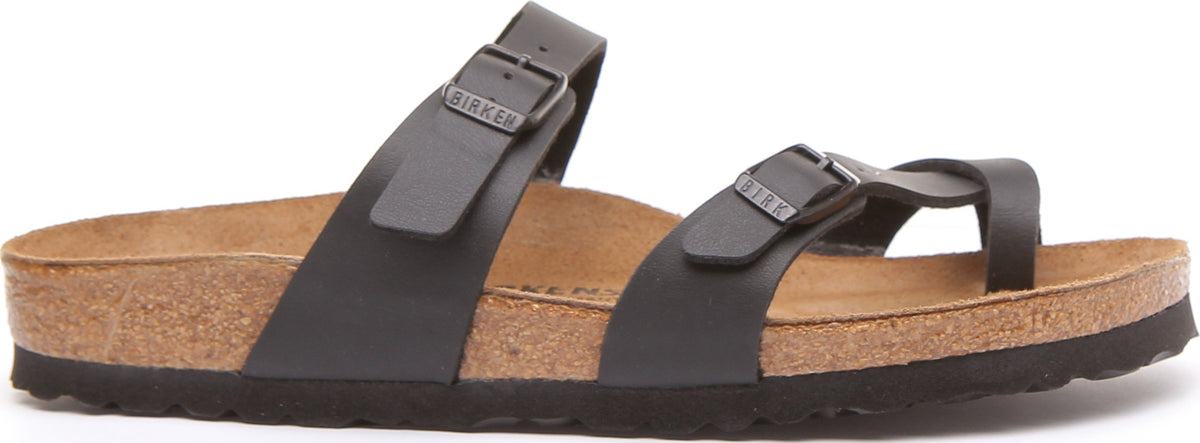 Sandali Birkenstock Mayari | pelle nabuk nera da donna