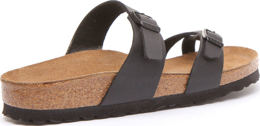 Sandali Birkenstock Mayari | pelle nabuk nera da donna