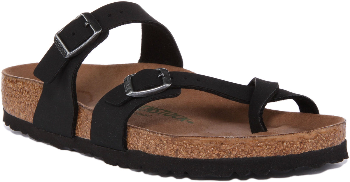 Sandali Birkenstock Mayari | Birko-Flor nero per donna