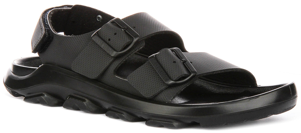 Scarpe da trekking Birkenstock Mogami Terra | pelle nera autentica da uomo - calzata regolare